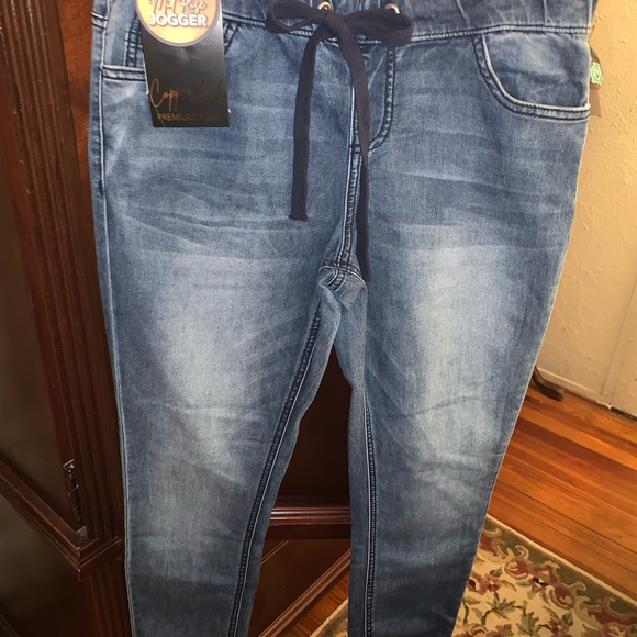 Copper Key Denim - Women’s denim joggers size 6